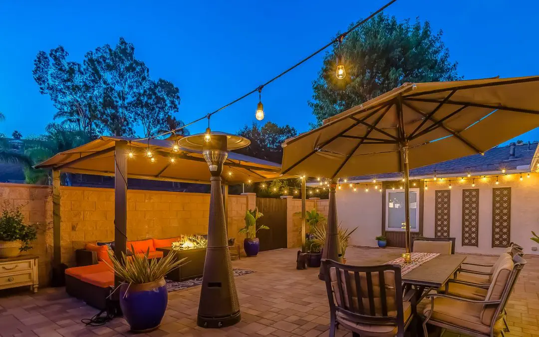 create a relaxing patio